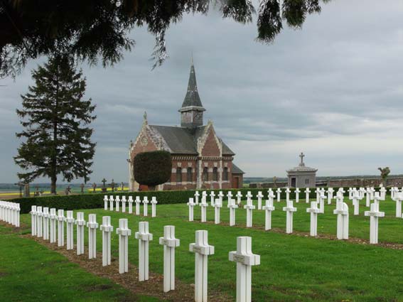 église de la nécropole nationale de Méry-la-Bataille